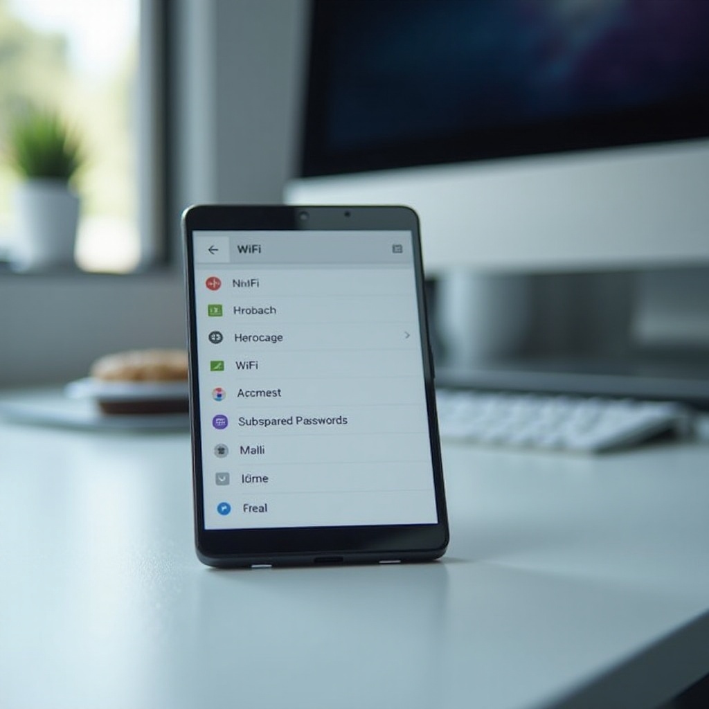Androidで保存されたWiFiパスワードを取得する方法