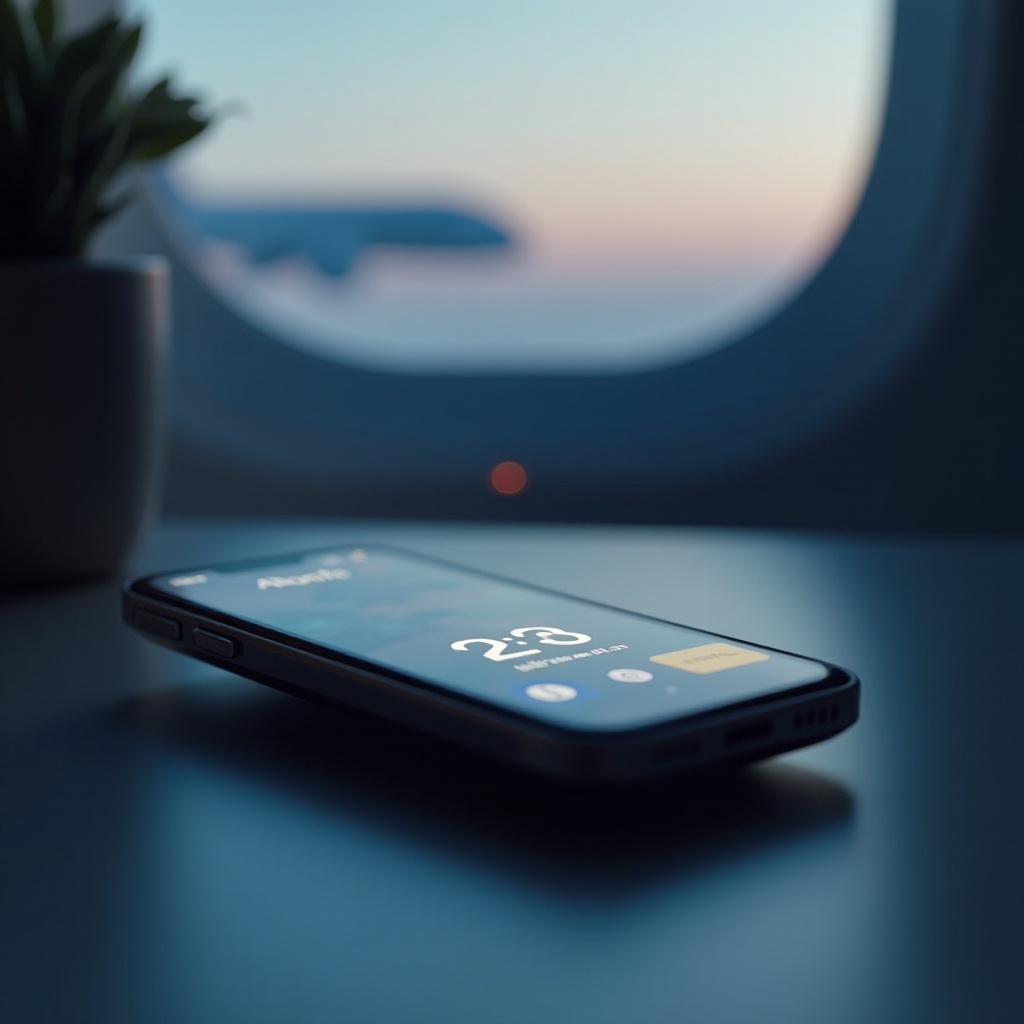 Werken alarmen in de vliegtuigmodus? Onderzoek naar alarmfunctionaliteit op smartphones.