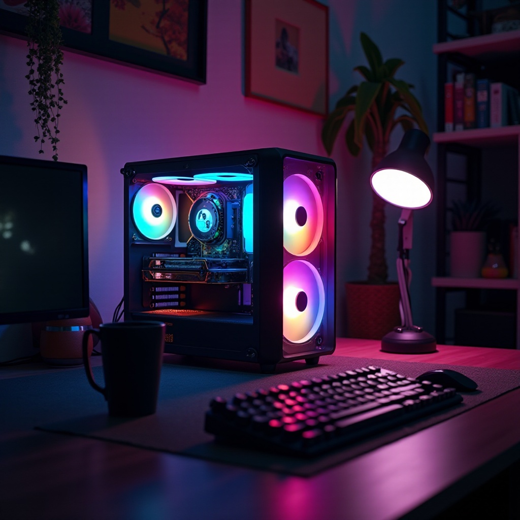 다채로운 컴퓨터 케이스의 부상: 2024년을 위한 PC 설정 개인화