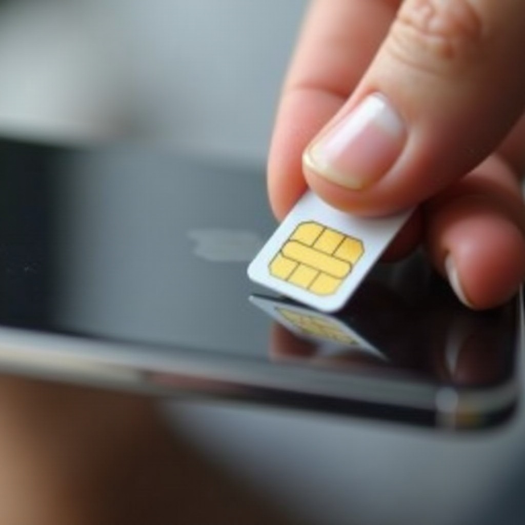 mijn telefoon zegt plaats simkaart