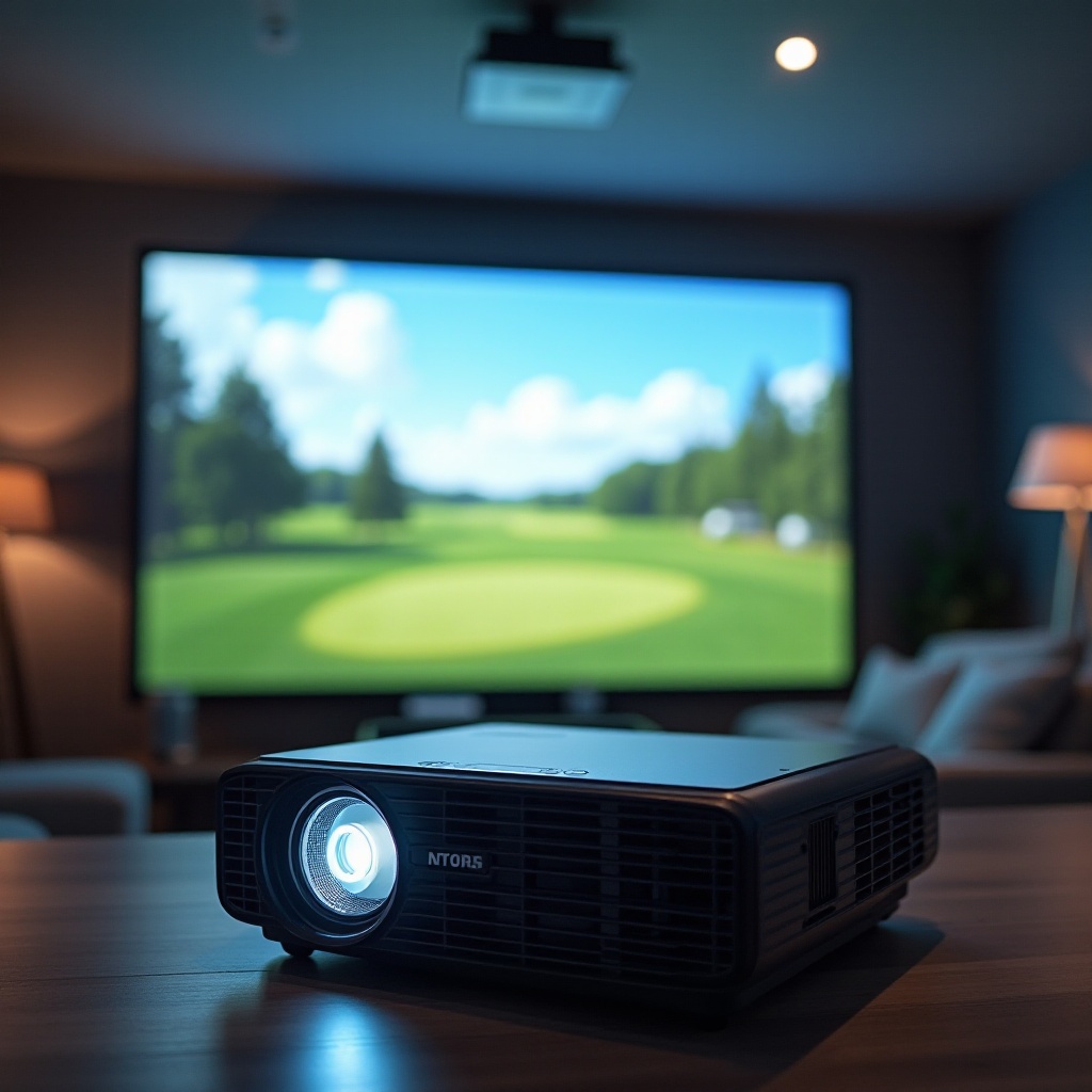Best Budget Projector for Golf Simulator