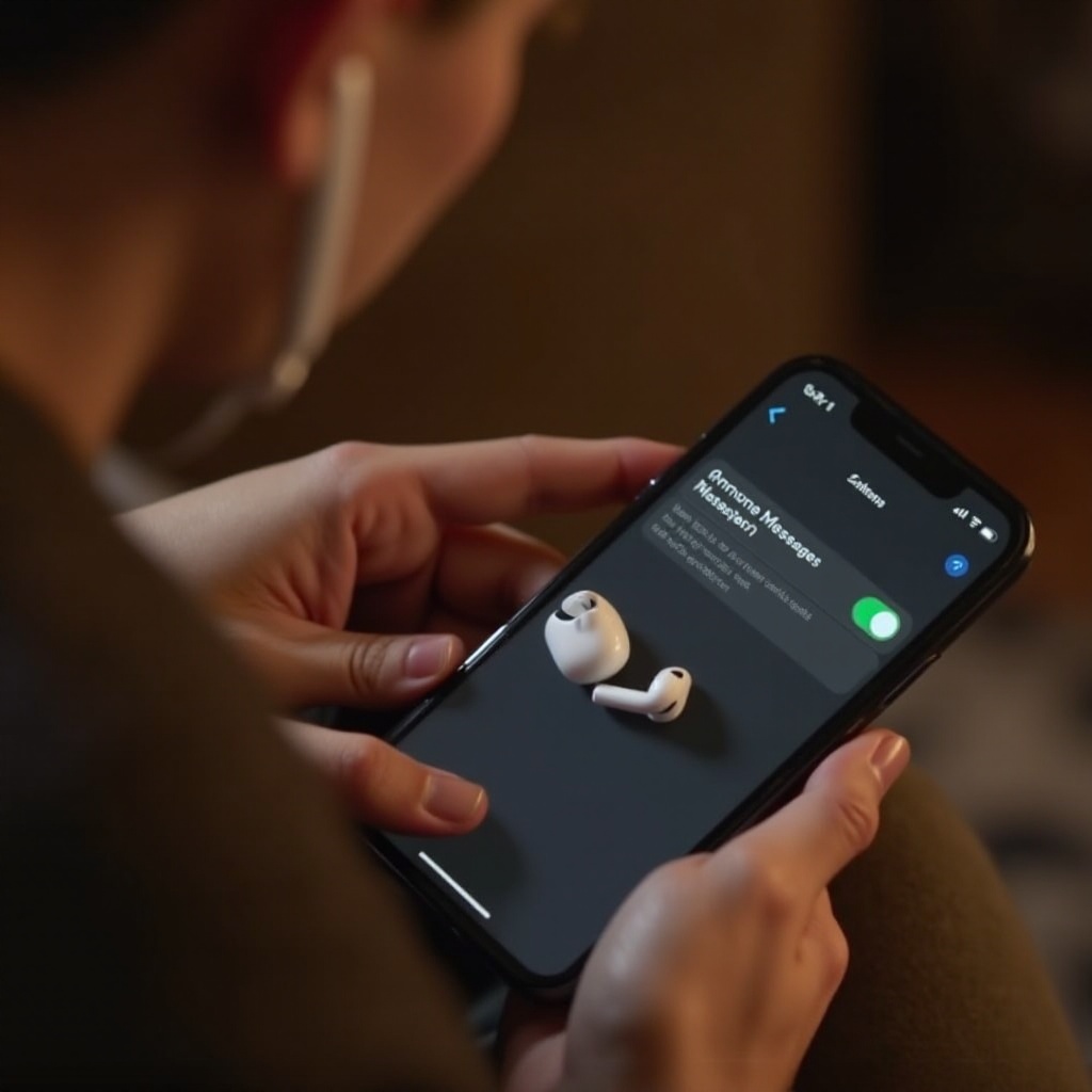 how to get my airpods to read my messages
