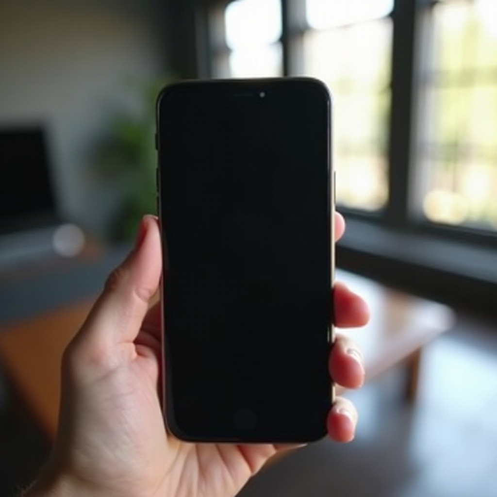 iPhone X 화면이 검게 변했지만 여전히 작동하는 경우 해결 방법