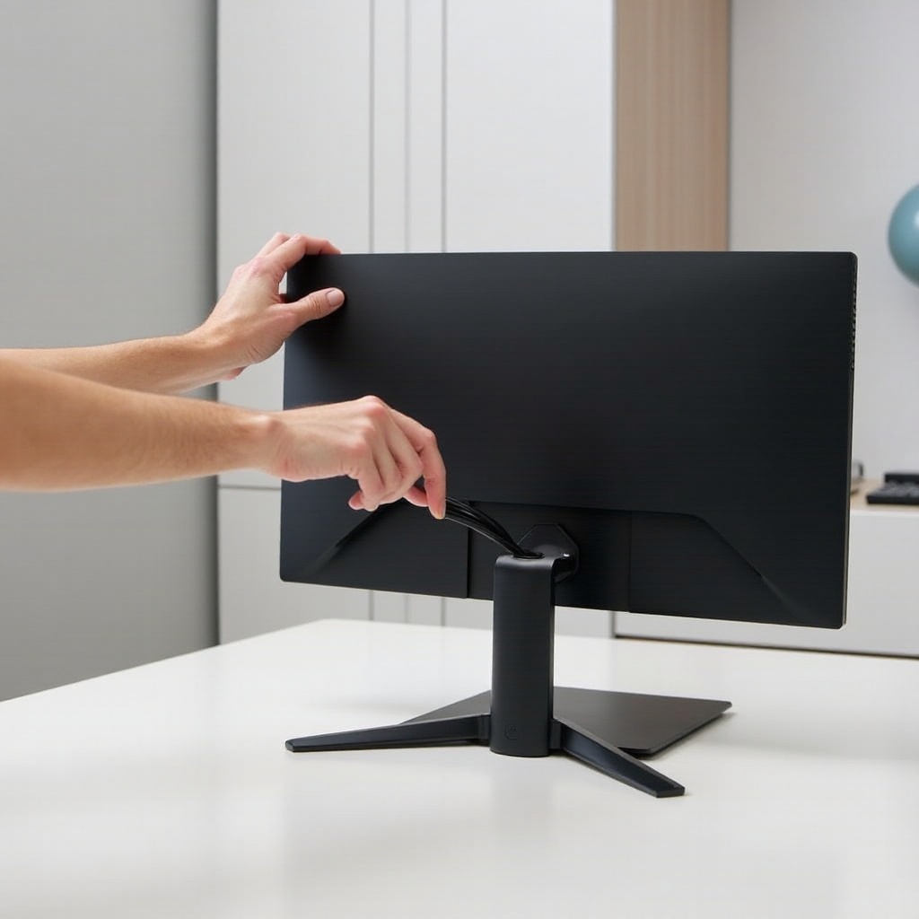 cara mengatur monitor series 5 524sw