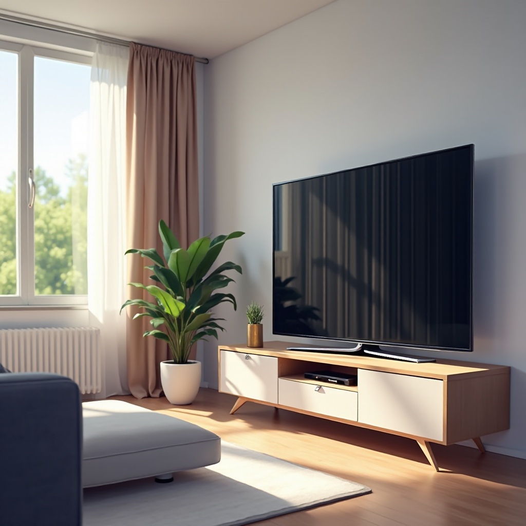 samsung tv czarna linia pionowa