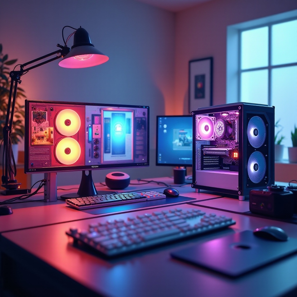 De opkomst van kleurrijke computerkasten: personaliseer je pc-setup voor 2024