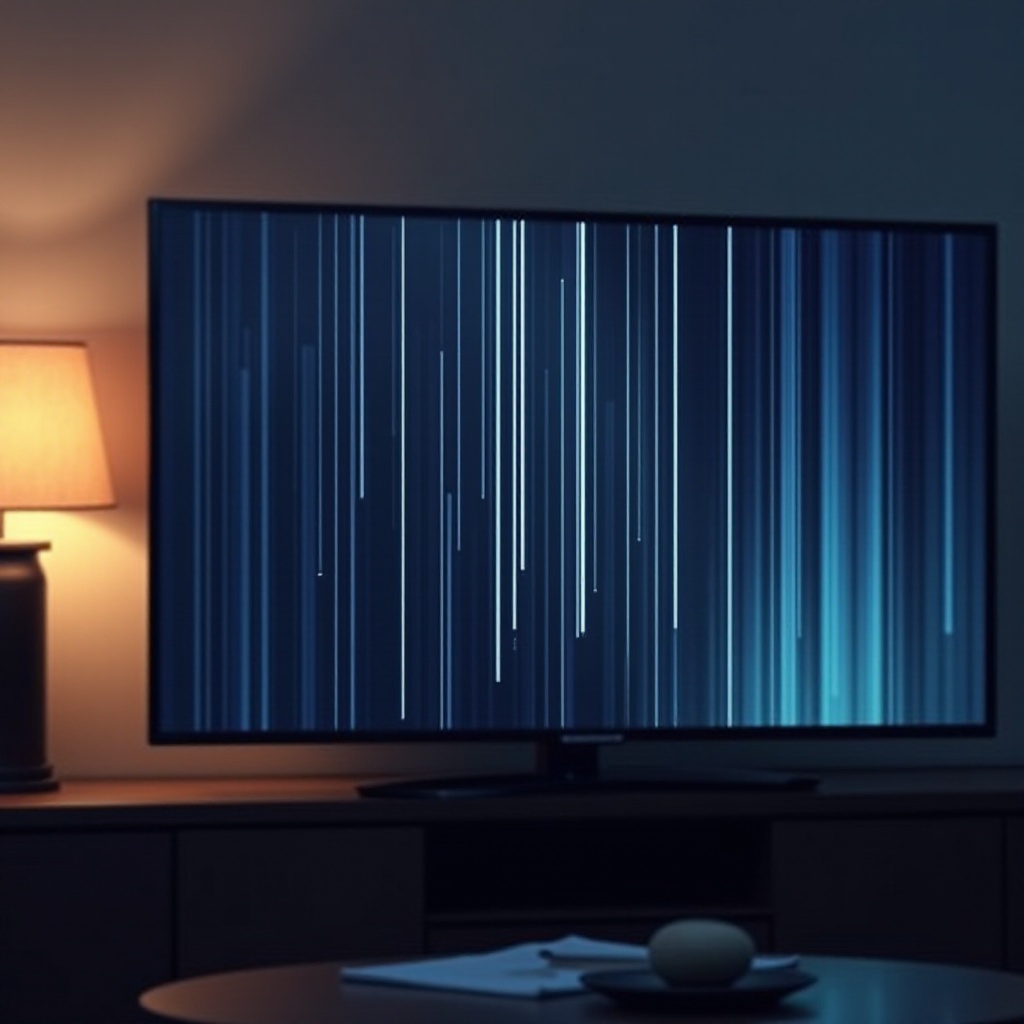 Cara Memperbaiki Garis Hitam Vertikal pada TV Samsung