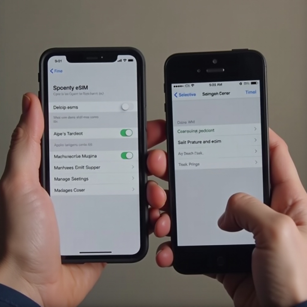 วิธีการโอนย้าย eSIM จาก Samsung ไปยัง iPhone: คู่มือฉบับสมบูรณ์