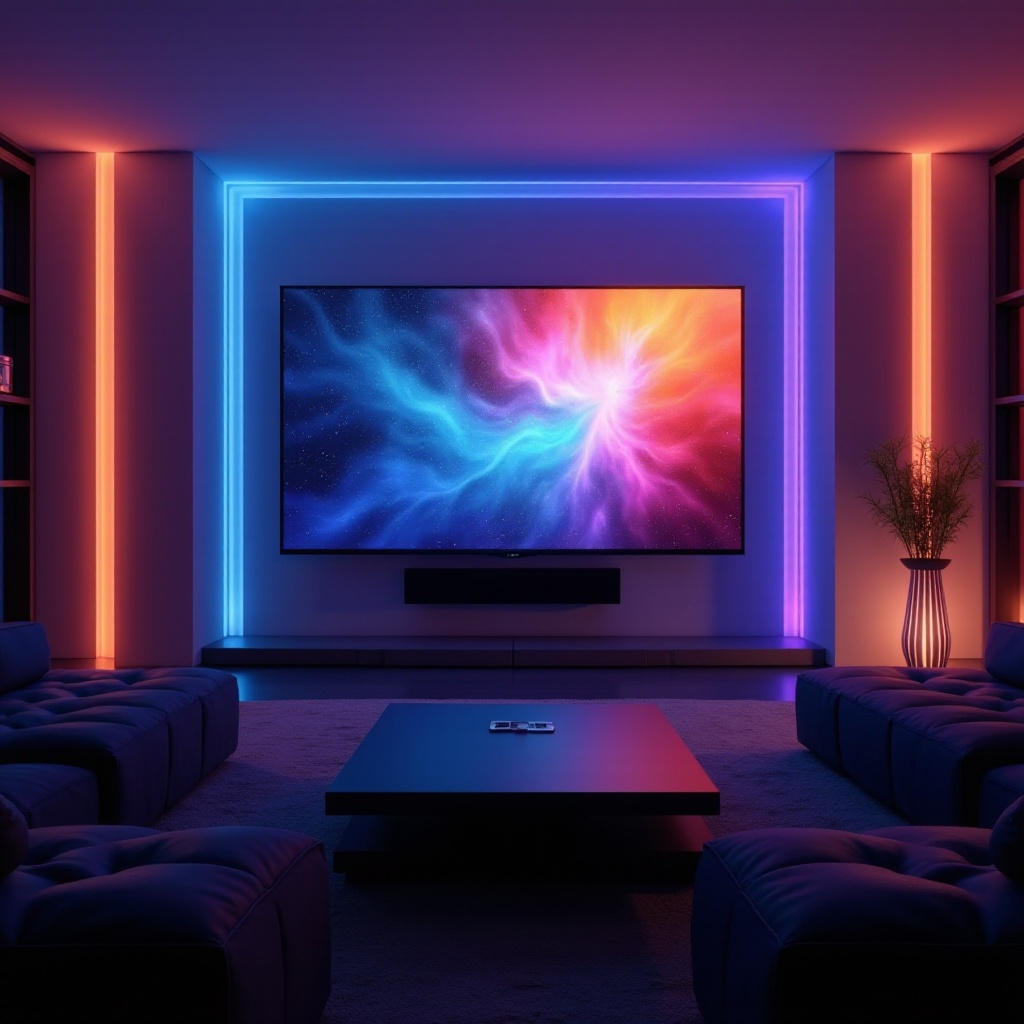 Muuta näyttökokemuksesi reaktiivisilla LED-valoilla.