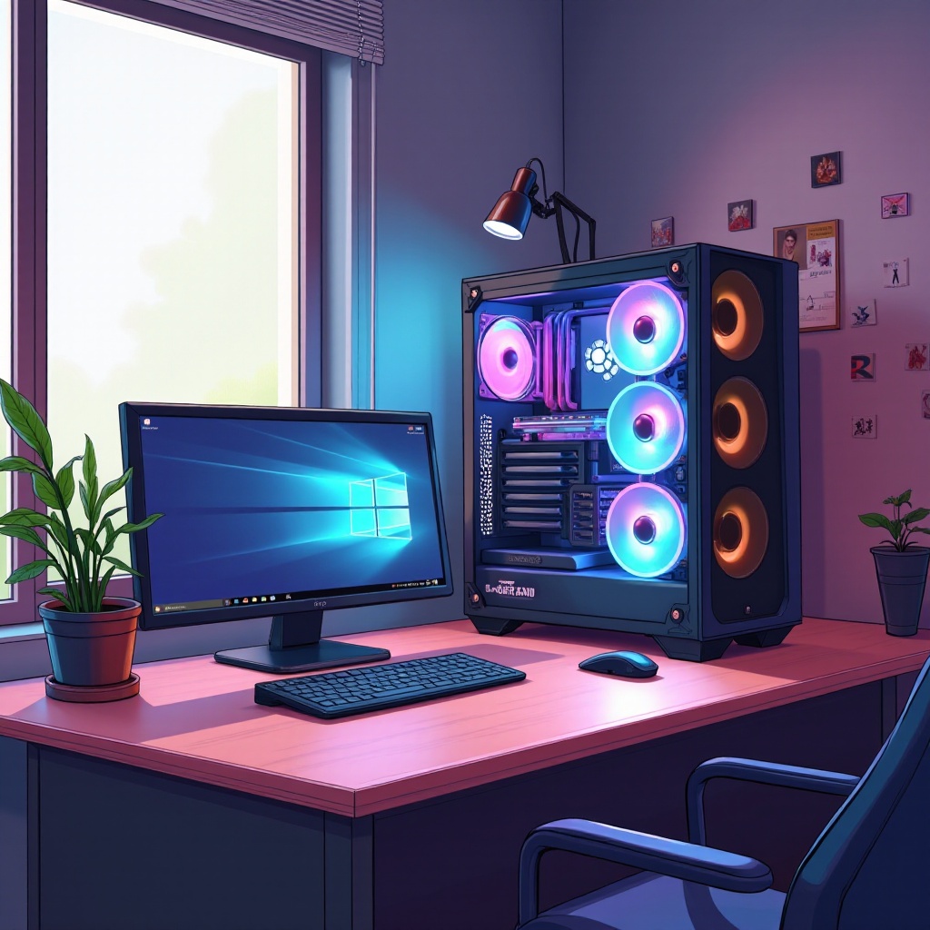 カラフルなコンピューターケースの台頭：2024年に向けてPCセットアップを個性化