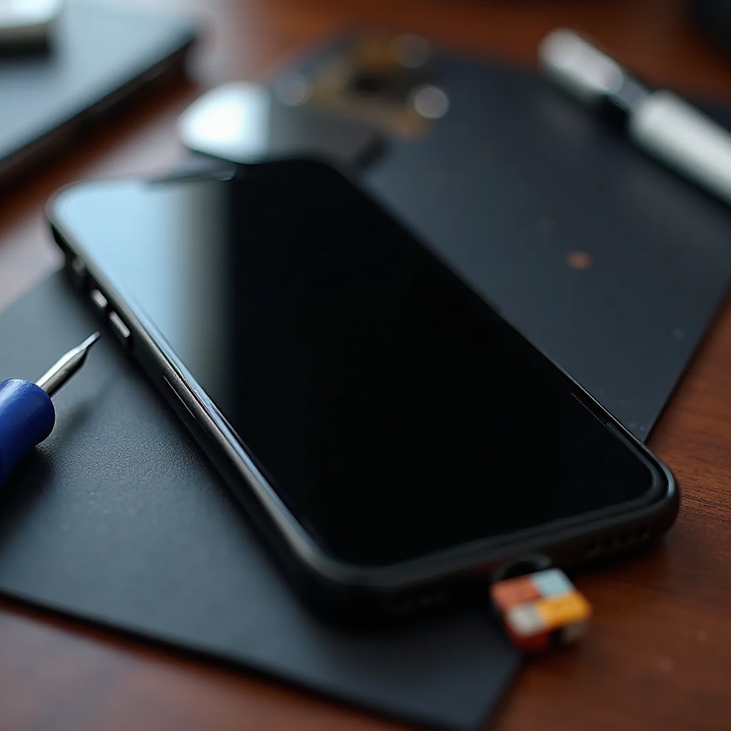 iPhone Xの画面が黒くなったが、まだ動作する