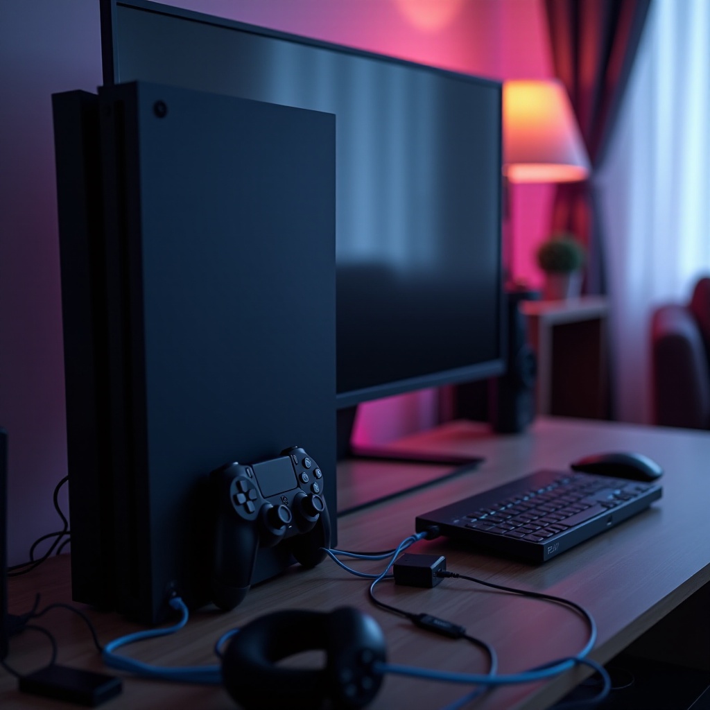 เชื่อมต่อ PS5 กับจอภาพและทีวี