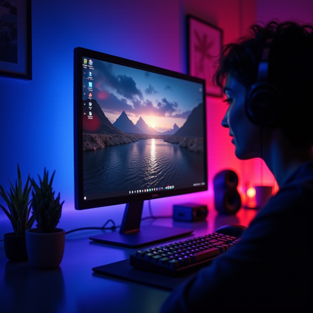 Przekształć swoje doświadczenie z monitorem dzięki reaktywnym lampkom LED.