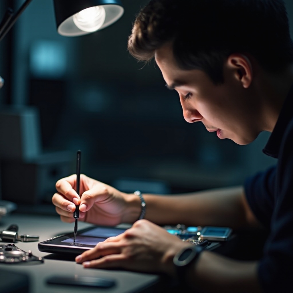 iPhone X scherm werd zwart, maar werkt nog steeds