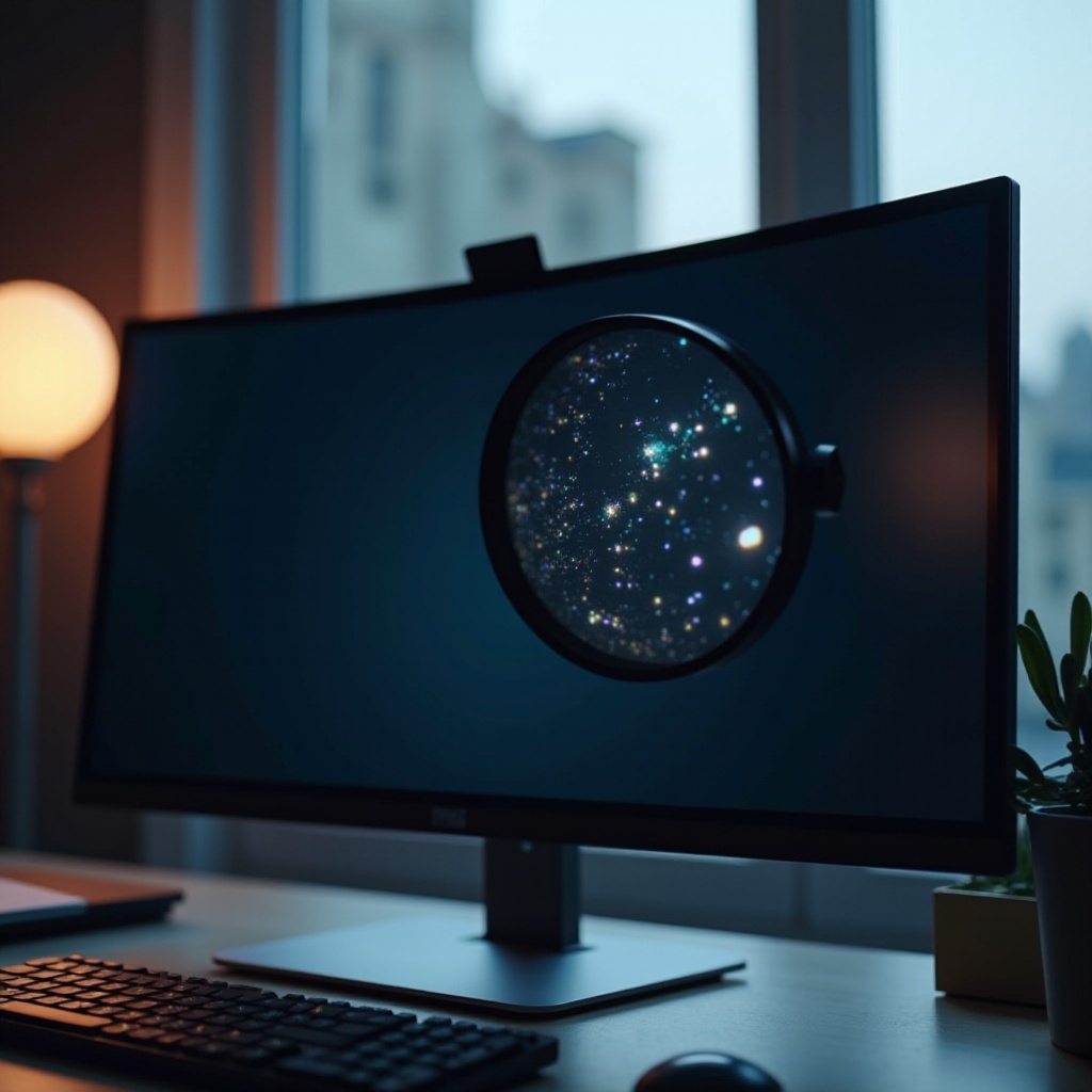 controleer dode pixel van monitor