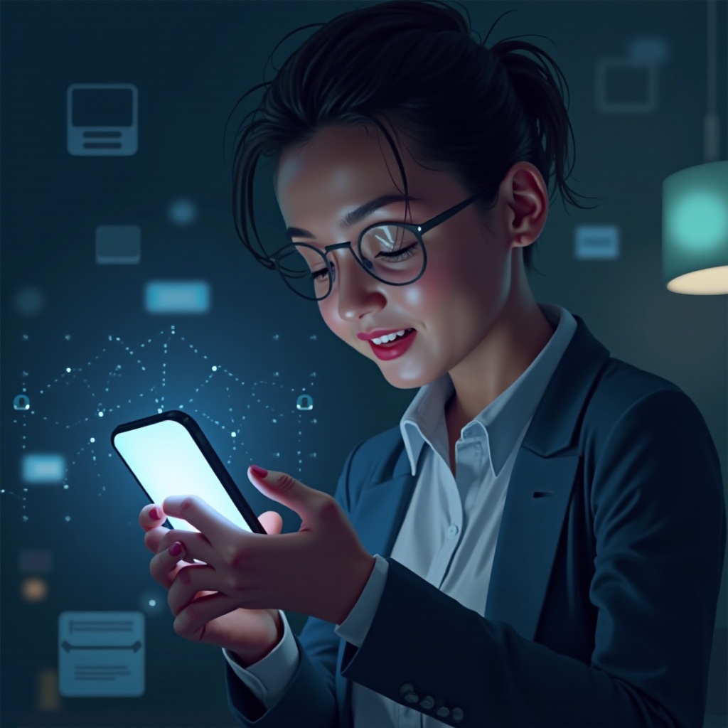 서비스 없이 문자 보내는 방법