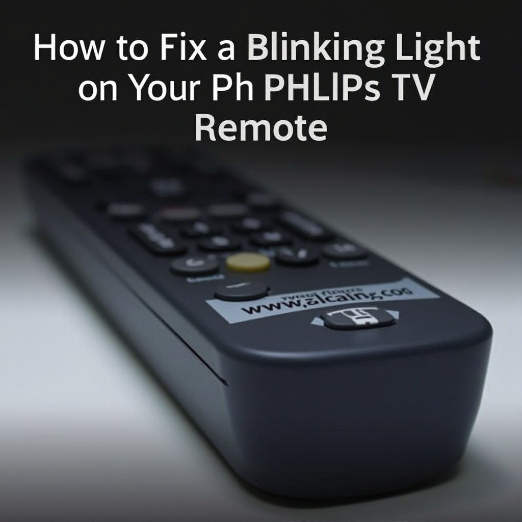 Kuinka korjata vilkkuva valo Philips-television kaukosäätimessäsi