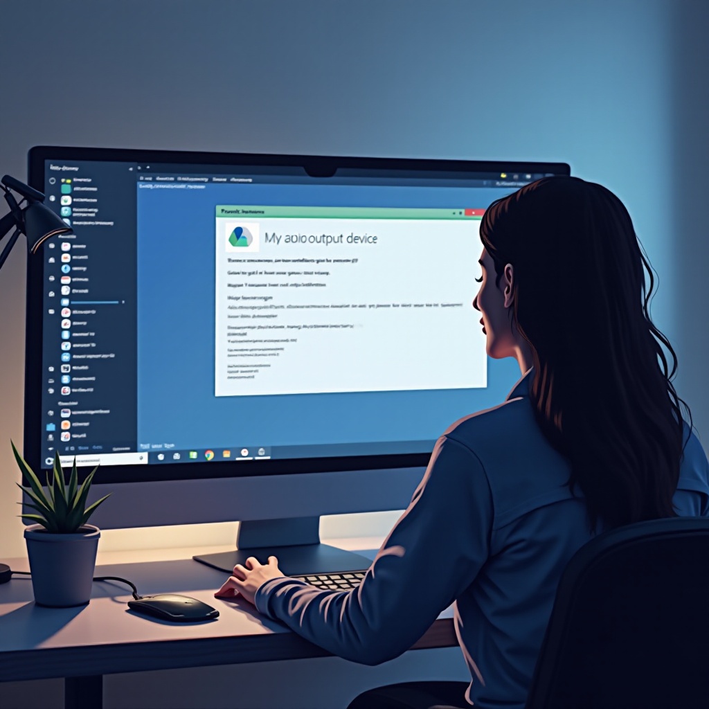 Solving the ‘No Output Device Found’ Issue on Windows 11