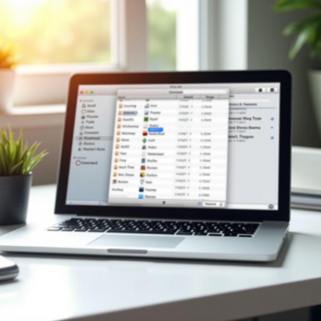 MacBook Proでダウンロードフォルダを見つける