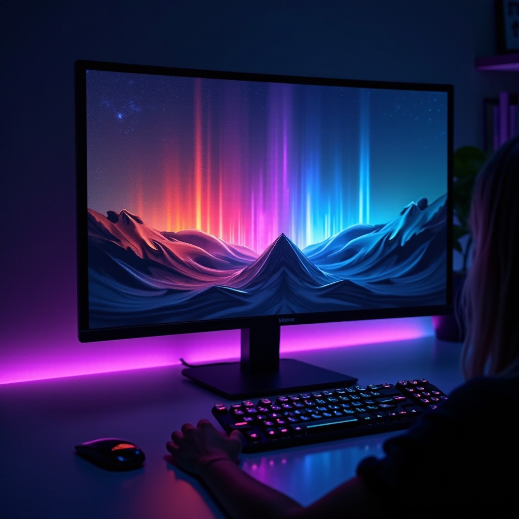 Transformeer uw Monitorervaring met Reactieve LED-verlichting.
