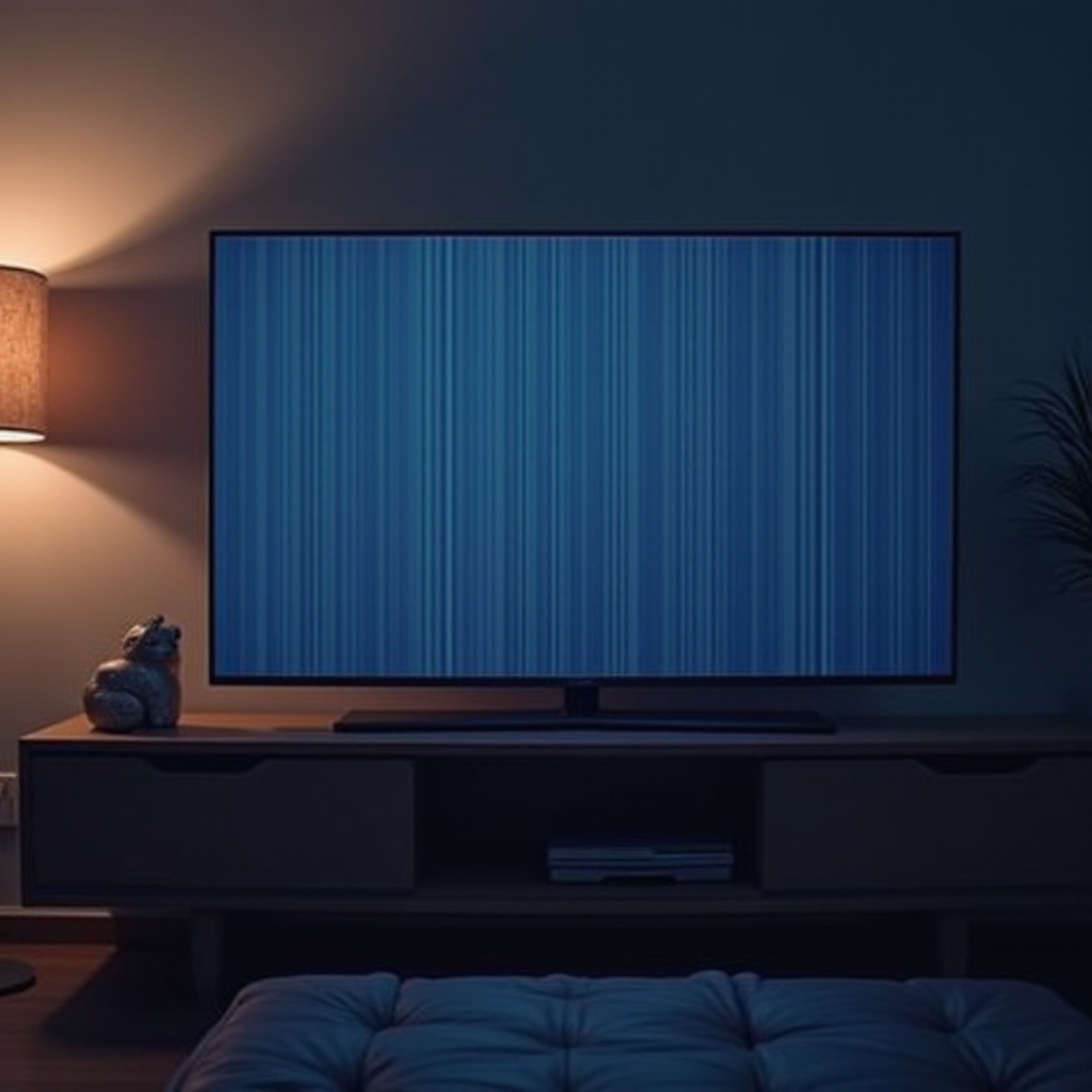 Samsungテレビの垂直の黒い線を修正する方法