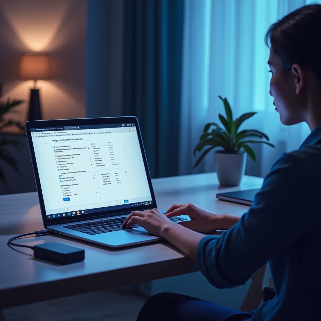 jak zrobić kopię zapasową laptopa na zewnętrzny dysk twardy