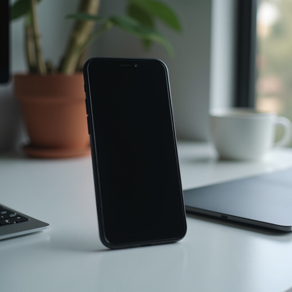 Jak naprawić ekran iPhone X, który zrobił się czarny, ale nadal działa.