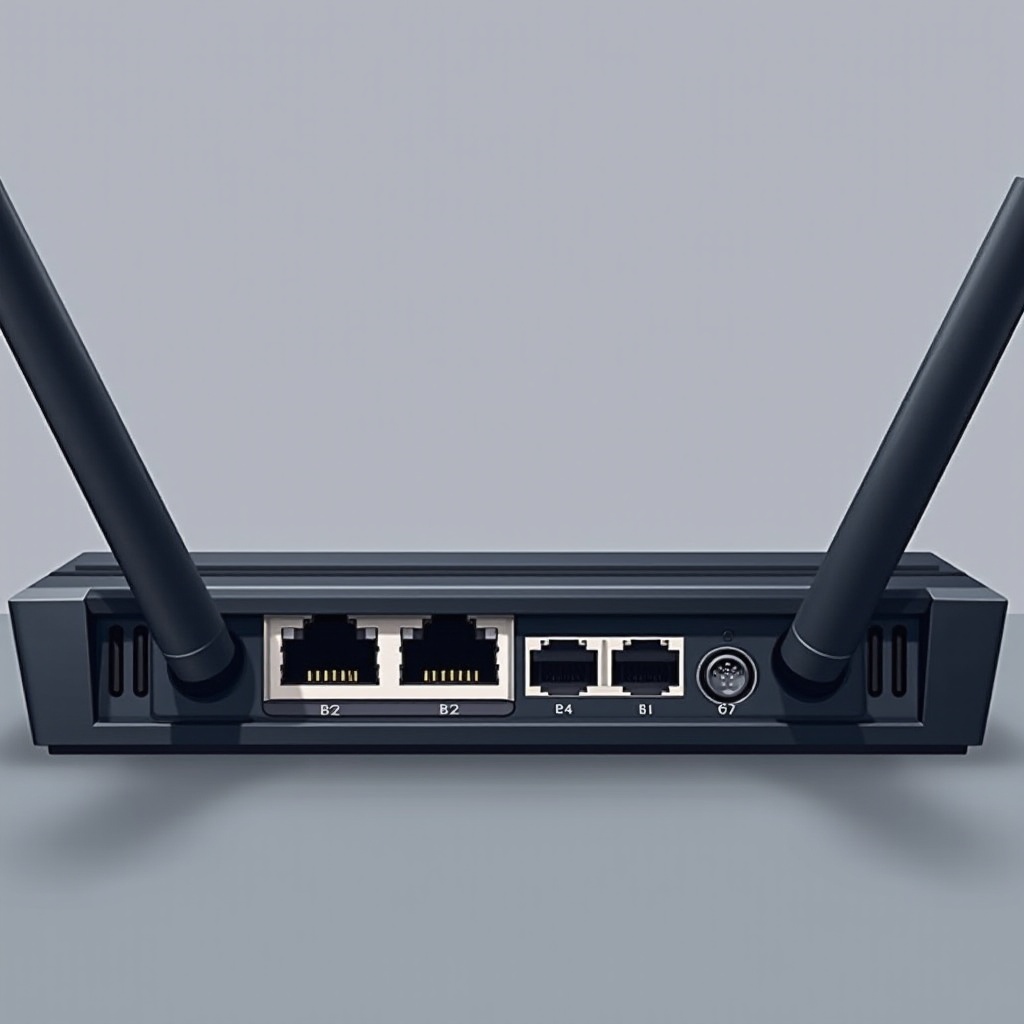 berapa banyak port ethernet yang dimiliki sebuah router